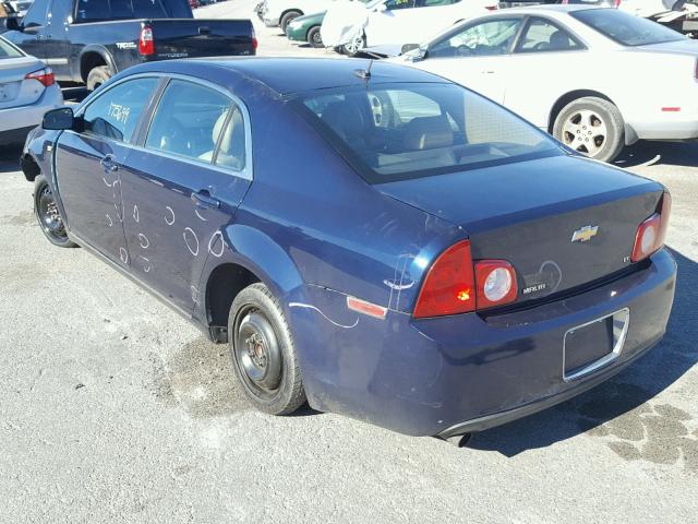 1G1ZJ57BX84193800 - 2008 CHEVROLET MALIBU 2LT BLUE photo 3