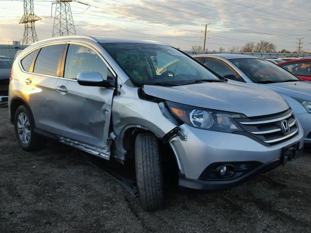 5J6RM4H76EL024064 - 2014 HONDA CR-V EXL SILVER photo 1