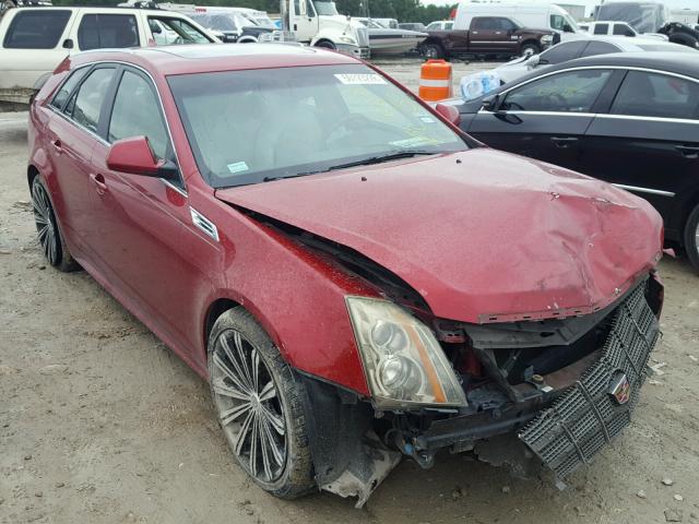 1G6DG8EG1A0117575 - 2010 CADILLAC CTS LUXURY RED photo 1