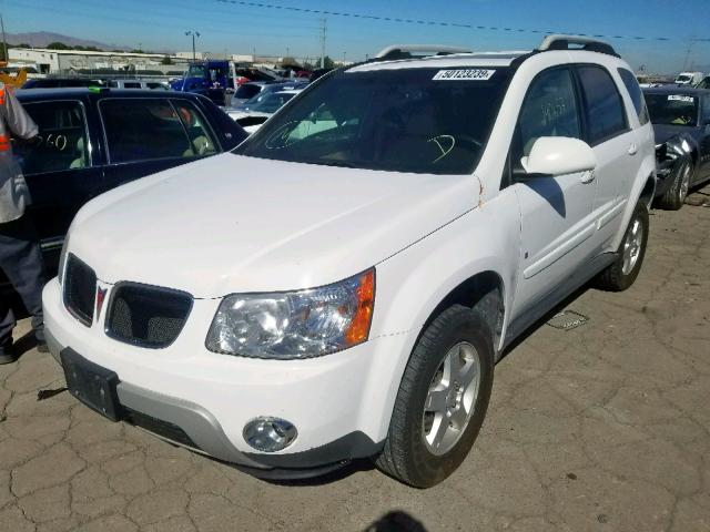 2CKDL43F996236353 - 2009 PONTIAC TORRENT WHITE photo 2