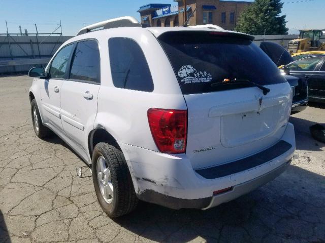 2CKDL43F996236353 - 2009 PONTIAC TORRENT WHITE photo 3