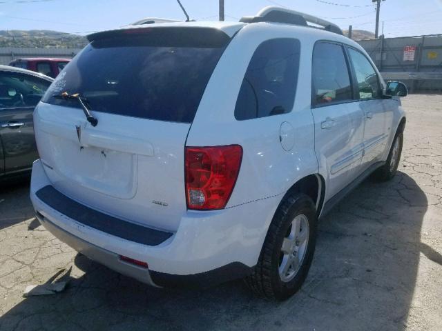 2CKDL43F996236353 - 2009 PONTIAC TORRENT WHITE photo 4