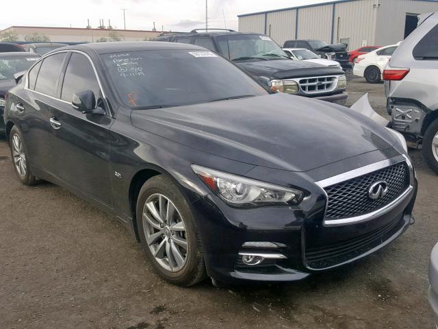 JN1EV7AP6HM742907 - 2017 INFINITI Q50 PREMIU BLACK photo 1