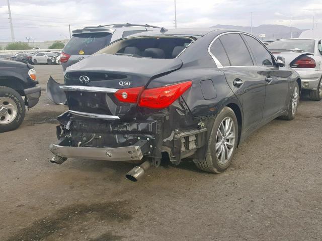 JN1EV7AP6HM742907 - 2017 INFINITI Q50 PREMIU BLACK photo 4