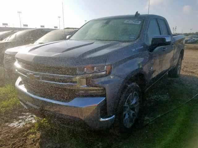 1GCRWCED4KZ207458 - 2019 CHEVROLET SILVERADO GRAY photo 2