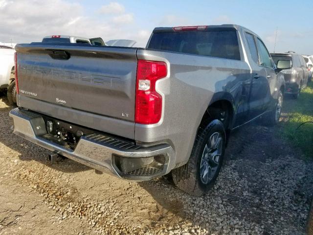 1GCRWCED4KZ207458 - 2019 CHEVROLET SILVERADO GRAY photo 4