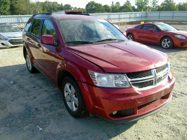 3D4PH1FG6BT502439 - 2011 DODGE JOURNEY MA BURGUNDY photo 1