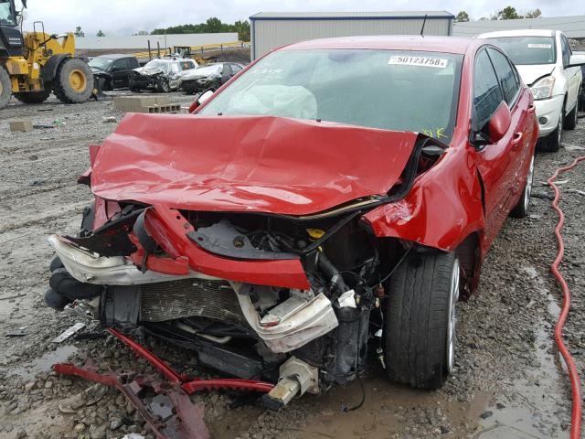 1C3CDFBA1DD123402 - 2013 DODGE DART SXT RED photo 2