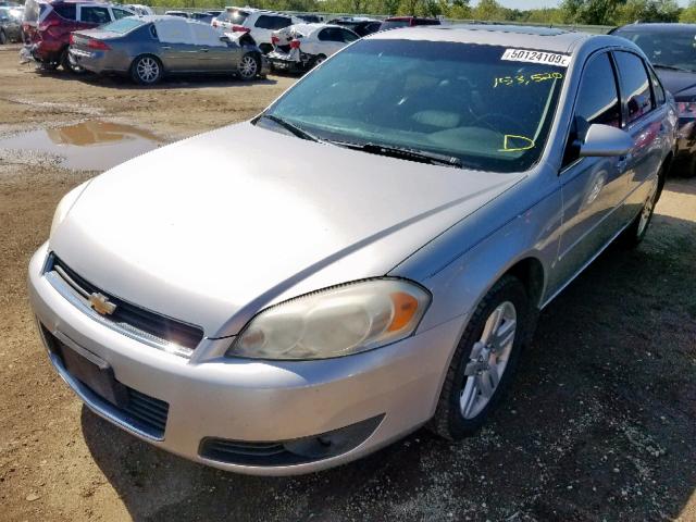 2G1WU581269249450 - 2006 CHEVROLET IMPALA LTZ SILVER photo 2