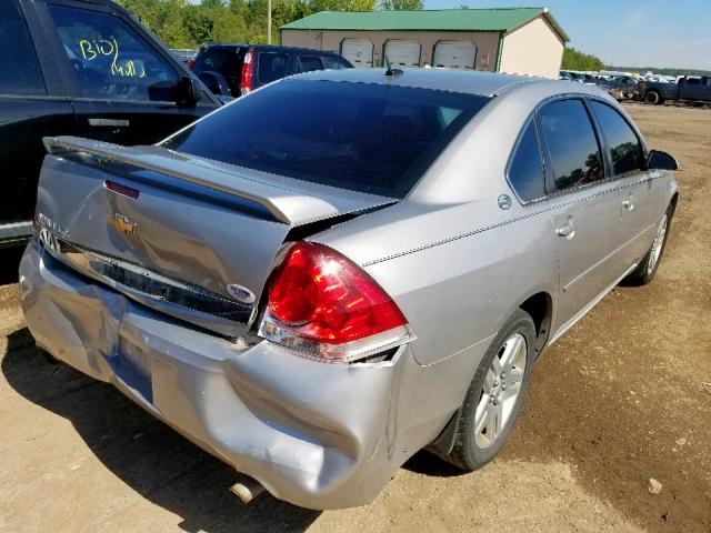 2G1WU581269249450 - 2006 CHEVROLET IMPALA LTZ SILVER photo 4