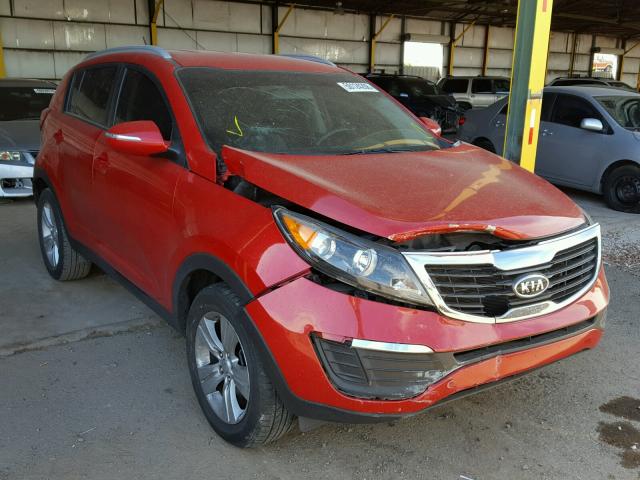 KNDPB3A24C7260648 - 2012 KIA SPORTAGE B RED photo 1