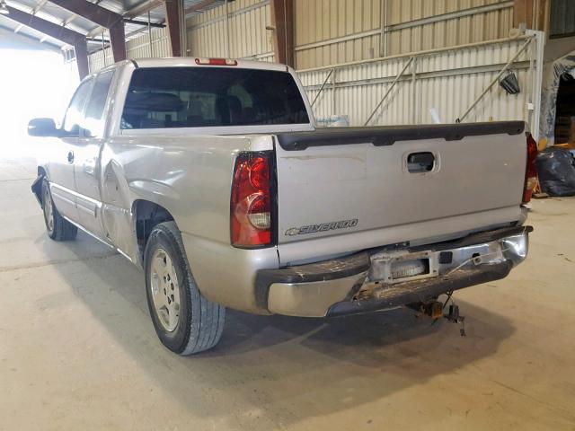 1GCEC19V67Z184867 - 2007 CHEVROLET SILVERADO TAN photo 3