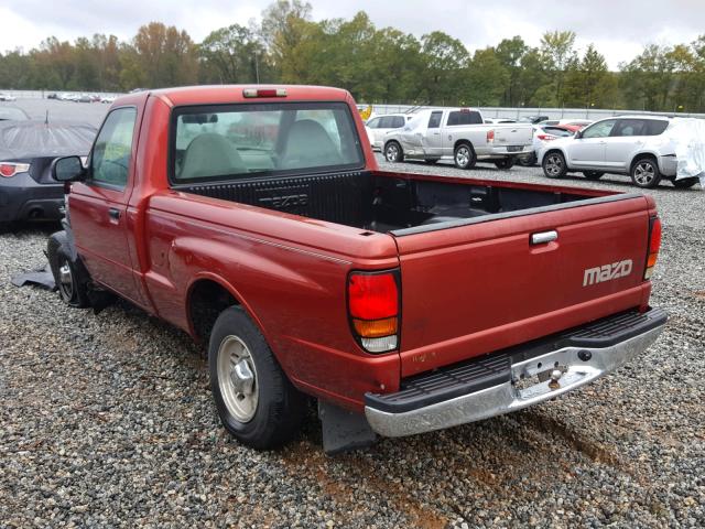 4F4YR12C5YTM10395 - 2000 MAZDA B2500 BURGUNDY photo 3