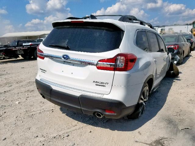 4S4WMAPD2K3472680 - 2019 SUBARU ASCENT LIM WHITE photo 4