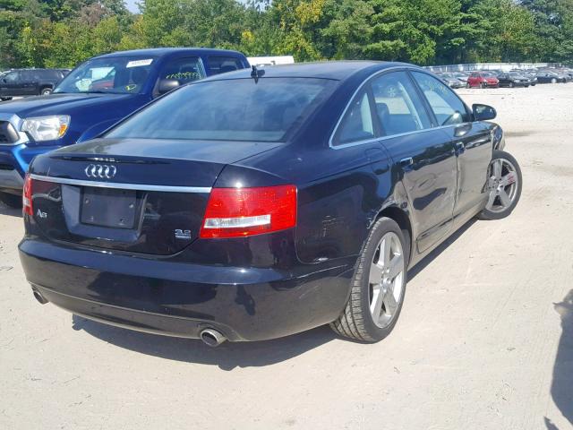 WAUDH74F18N057336 - 2008 AUDI A6 3.2 QUA BLACK photo 4