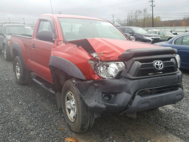 5TFPX4EN7DX013668 - 2013 TOYOTA TACOMA RED photo 1