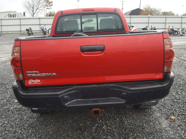 5TFPX4EN7DX013668 - 2013 TOYOTA TACOMA RED photo 6