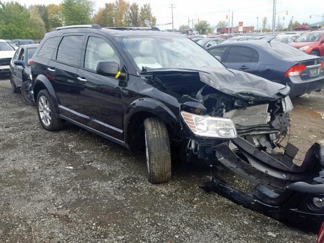 3C4PDDFG9CT347624 - 2012 DODGE JOURNEY R/ BLACK photo 1