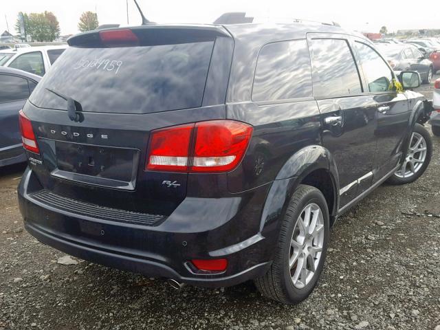 3C4PDDFG9CT347624 - 2012 DODGE JOURNEY R/ BLACK photo 4