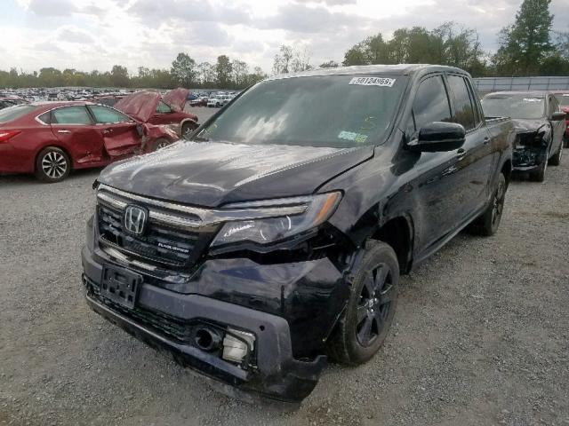 5FPYK3F85HB013553 - 2017 HONDA RIDGELINE BLACK photo 2