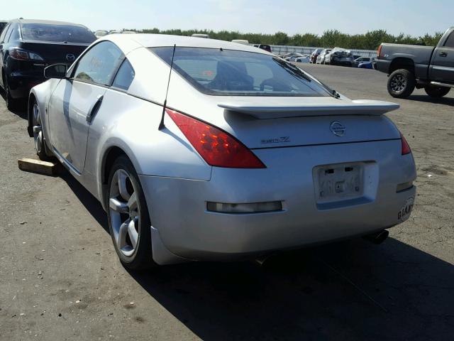 JN1AZ34D96M305560 - 2006 NISSAN 350Z COUPE SILVER photo 3