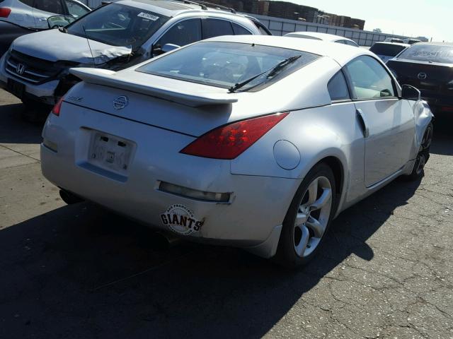 JN1AZ34D96M305560 - 2006 NISSAN 350Z COUPE SILVER photo 4