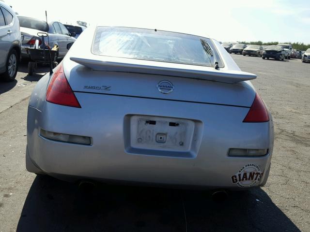 JN1AZ34D96M305560 - 2006 NISSAN 350Z COUPE SILVER photo 6