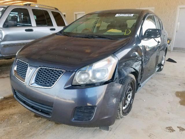 5Y2SL67869Z435502 - 2009 PONTIAC VIBE BLUE photo 2