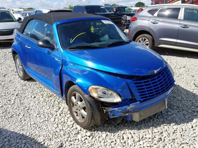 3C3EY55E85T307267 - 2005 CHRYSLER PT CRUISER BLUE photo 1