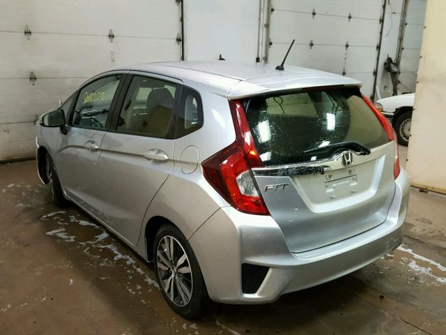 JHMGK5H71GX017557 - 2016 HONDA FIT EX SILVER photo 3