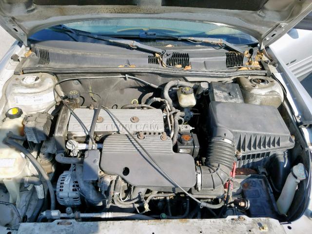 1G2NF52TX1M666208 - 2001 PONTIAC GRAND AM S SILVER photo 7