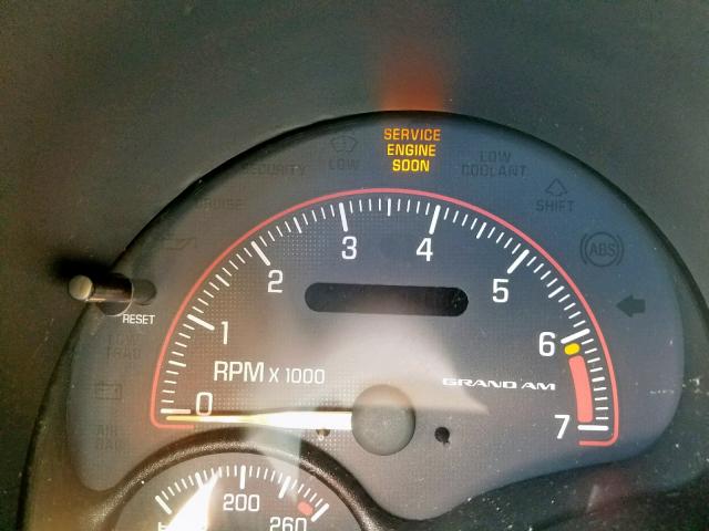 1G2NF52TX1M666208 - 2001 PONTIAC GRAND AM S SILVER photo 8