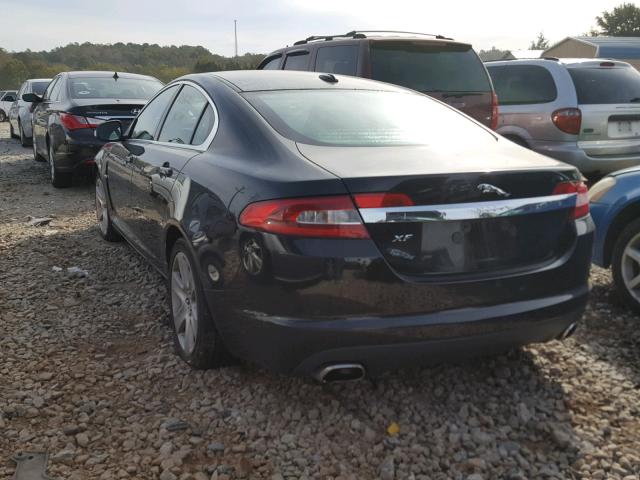 SAJWA05B79HR28776 - 2009 JAGUAR XF LUXURY BLACK photo 3