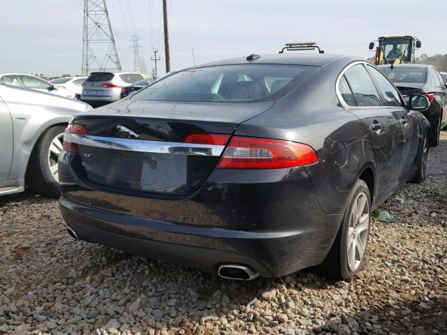 SAJWA05B79HR28776 - 2009 JAGUAR XF LUXURY BLACK photo 4