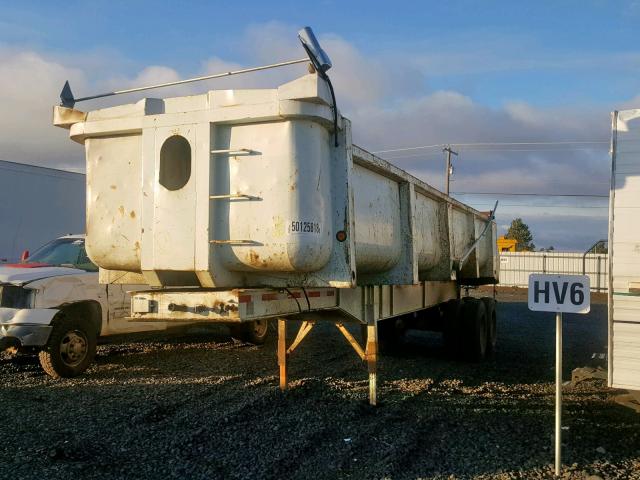 1C9AB30B8NM110158 - 1992 CARGO TRAILER WHITE photo 2