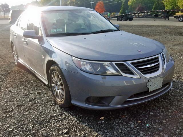 YS3FB49YX81104059 - 2008 SAAB 9-3 2.0T GRAY photo 1