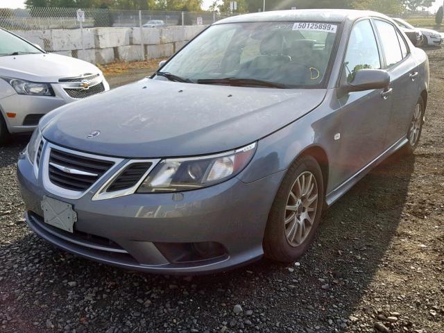 YS3FB49YX81104059 - 2008 SAAB 9-3 2.0T GRAY photo 2