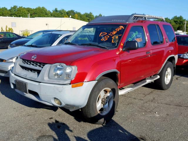 5N1ED28Y63C673258 - 2003 NISSAN XTERRA XE RED photo 2