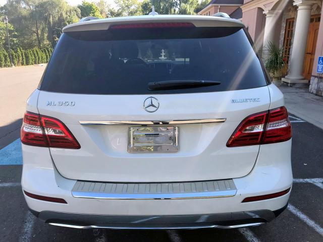 4JGDA2EB7CA017649 - 2012 MERCEDES-BENZ ML 350 BLU WHITE photo 5