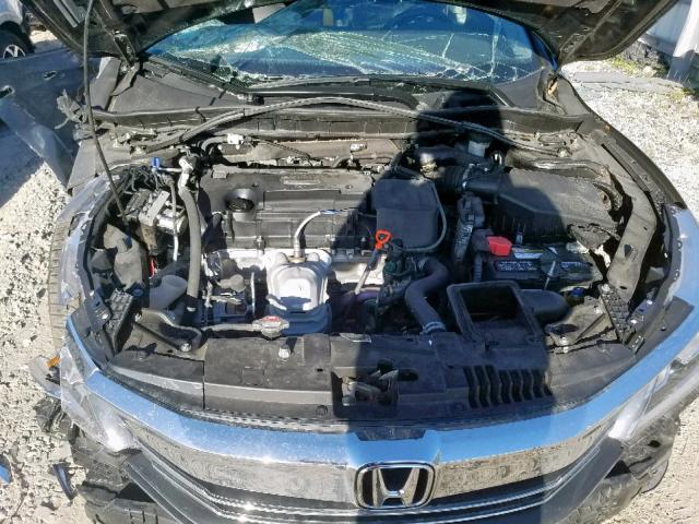 1HGCR2F89GA056259 - 2016 HONDA ACCORD EXL BLACK photo 7