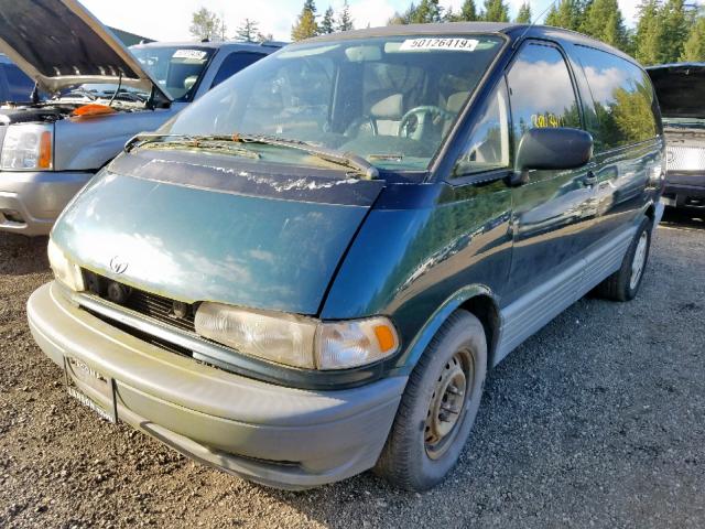 JT3AC12RXR1146852 - 1994 TOYOTA PREVIA LE GREEN photo 2