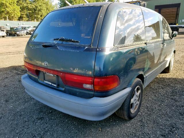 JT3AC12RXR1146852 - 1994 TOYOTA PREVIA LE GREEN photo 4