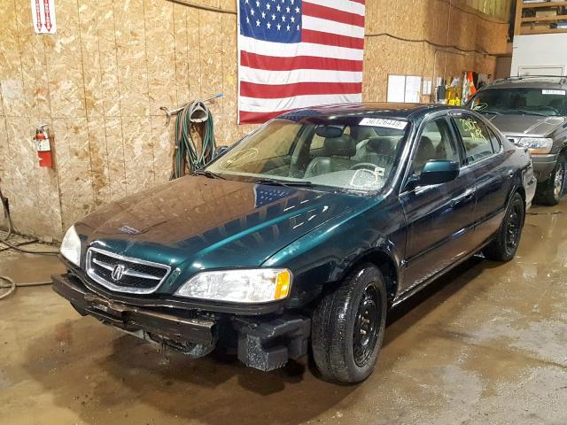 19UUA5658XA031601 - 1999 ACURA 3.2TL GREEN photo 2