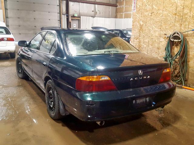 19UUA5658XA031601 - 1999 ACURA 3.2TL GREEN photo 3