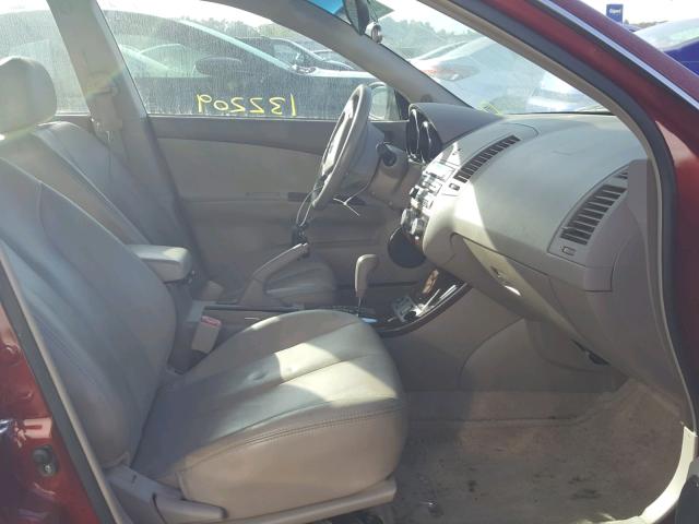 1N4BL11E55C144784 - 2005 NISSAN ALTIMA SE RED photo 5