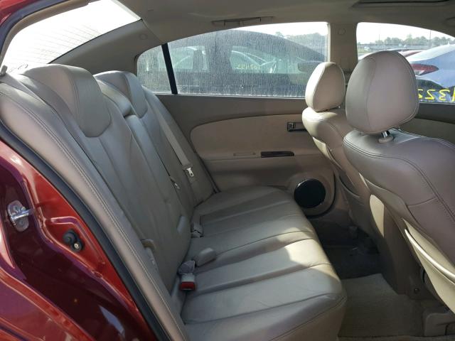 1N4BL11E55C144784 - 2005 NISSAN ALTIMA SE RED photo 6