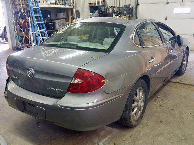 2G4WD582X71104314 - 2007 BUICK LACROSSE C GRAY photo 4