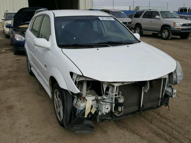 5Y2SL658X8Z415089 - 2008 PONTIAC VIBE WHITE photo 1