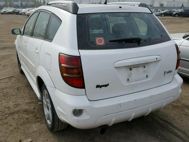 5Y2SL658X8Z415089 - 2008 PONTIAC VIBE WHITE photo 3