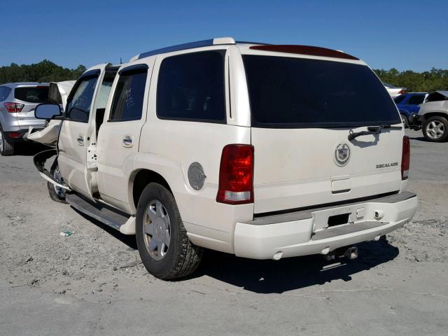 1GYEK63N25R184543 - 2005 CADILLAC ESCALADE L WHITE photo 3